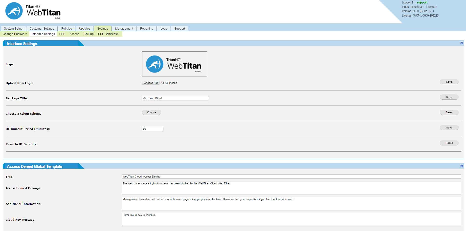 Internet Filter for Schools